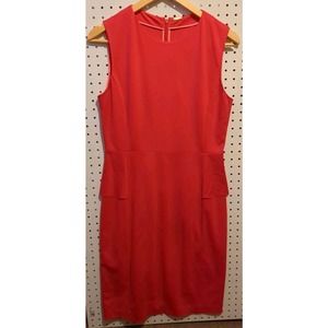 Elie Tahari Medium Dress Dark Pink Sleeveless